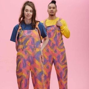 Lucy & Yak L.E. Easton Dungarees Brush Stroke